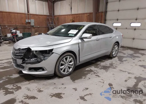 2017 Chevrolet Impala 1Lt из США, поврежденный, VIN 2G1105S39H9102903